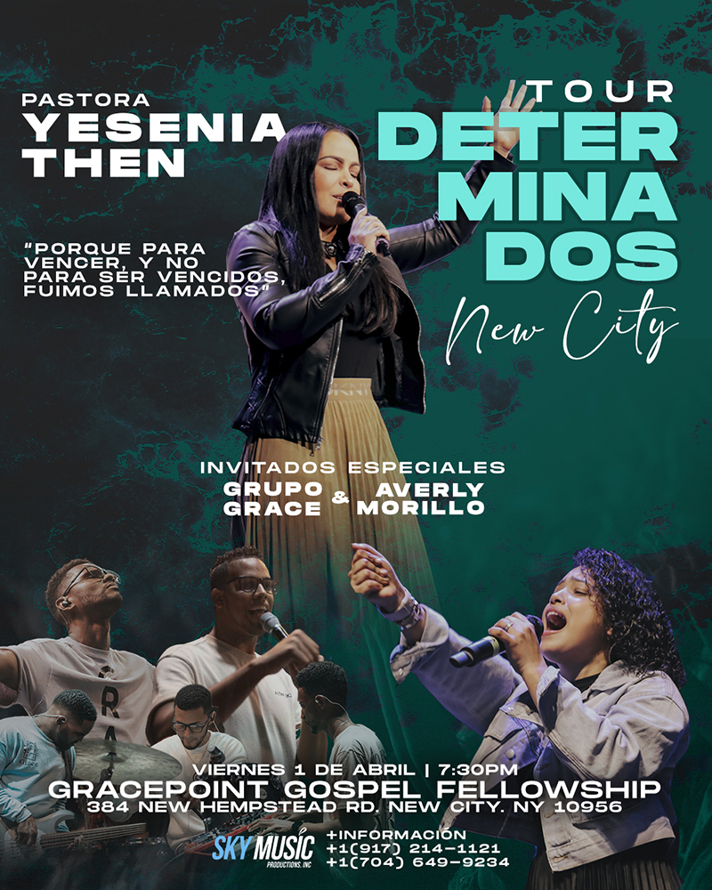 TOUR DETERMINADOS / PASTORA YESENIA THEN Tickets Sky Music NY